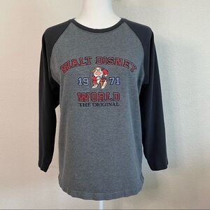 WALT Disney World Grumpy 7 Dwarfs Long Sleeve Top